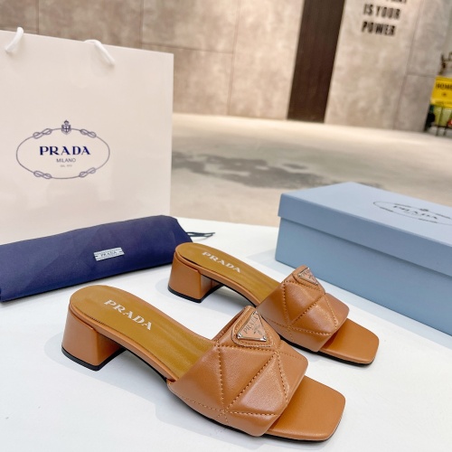 Replica Prada Slippers For Women #1224652 $88.00 USD for Wholesale