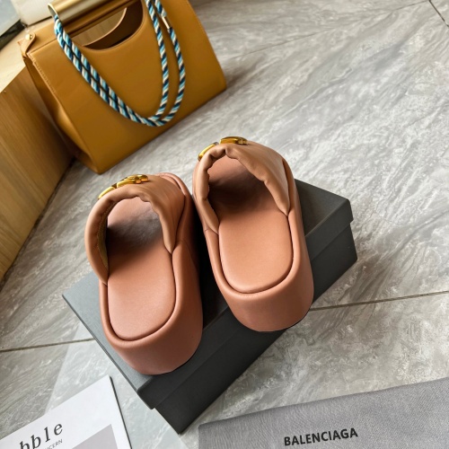 Replica Balenciaga Slippers For Women #1224663 $92.00 USD for Wholesale