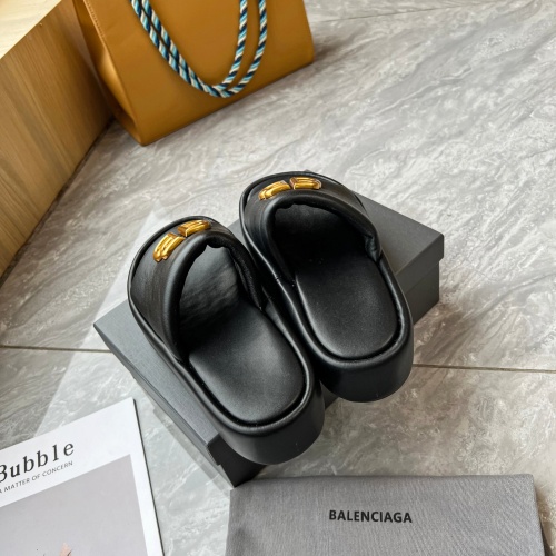 Replica Balenciaga Slippers For Women #1224665 $92.00 USD for Wholesale