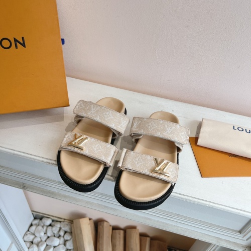 Wholesale Louis Vuitton Sandal For Women #1224701 $82.00 USD, Wholesale Quality Replica Louis Vuitton Sandal