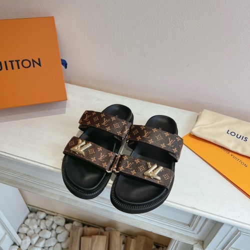 Wholesale Louis Vuitton Sandal For Women #1224711 $82.00 USD, Wholesale Quality Replica Louis Vuitton Sandal