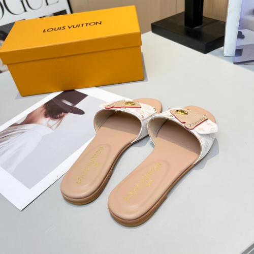 Replica Louis Vuitton Slippers For Women #1224722 $80.00 USD for Wholesale