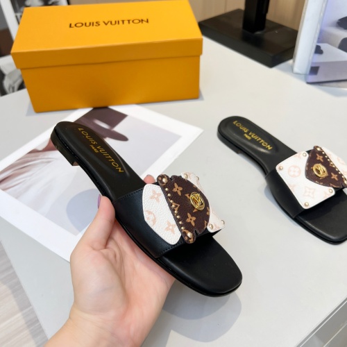 Replica Louis Vuitton Slippers For Women #1224723 $80.00 USD for Wholesale