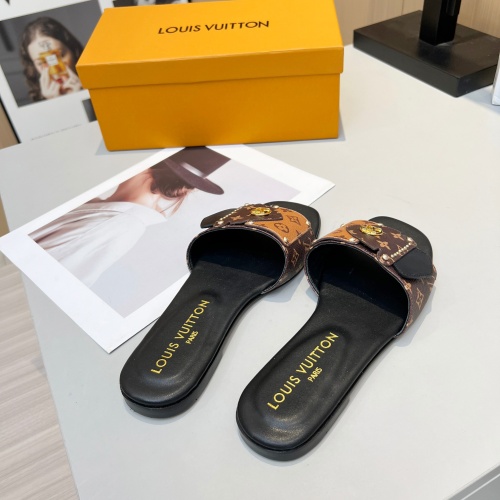 Replica Louis Vuitton Slippers For Women #1224724 $80.00 USD for Wholesale