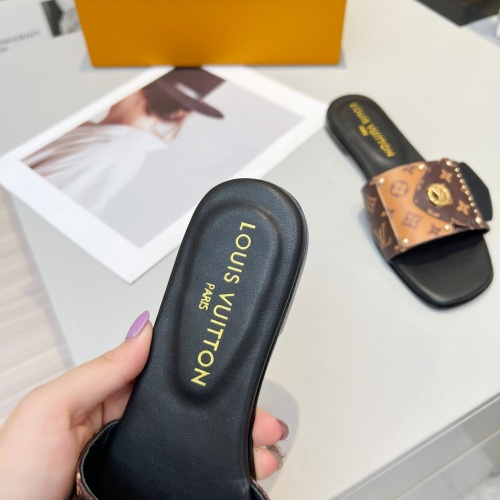 Replica Louis Vuitton Slippers For Women #1224724 $80.00 USD for Wholesale