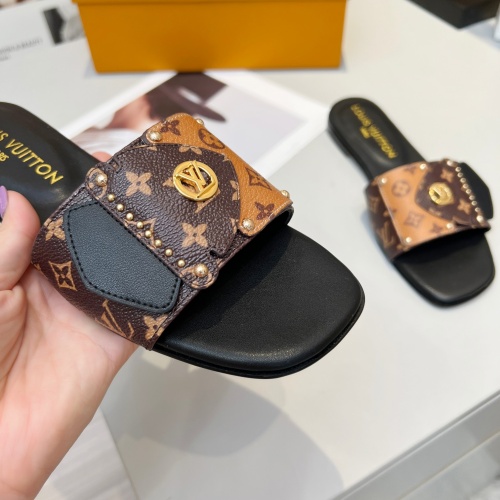 Replica Louis Vuitton Slippers For Women #1224724 $80.00 USD for Wholesale