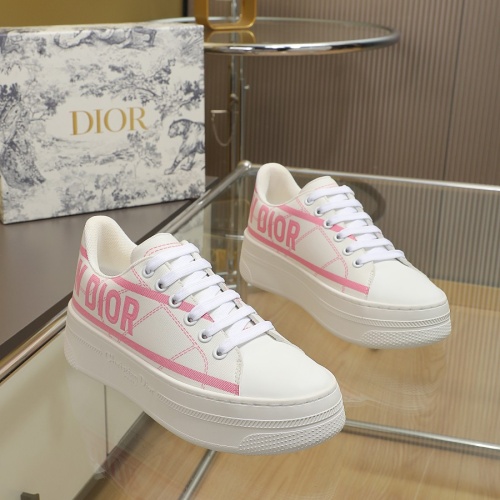 Replica Christian Dior Casual Shoes For Women #1224735 $88.00 USD for Wholesale