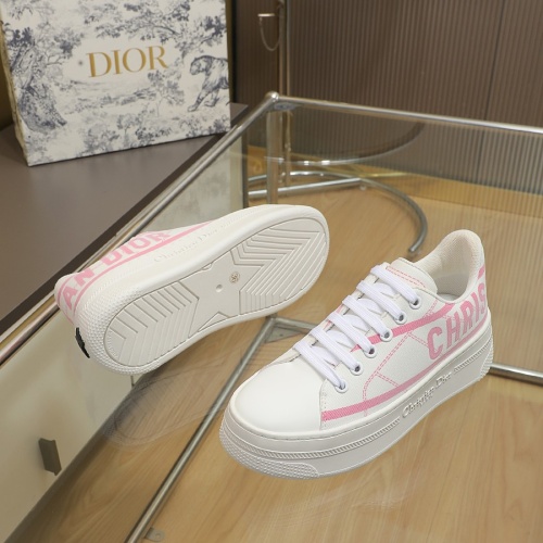 Replica Christian Dior Casual Shoes For Women #1224735 $88.00 USD for Wholesale