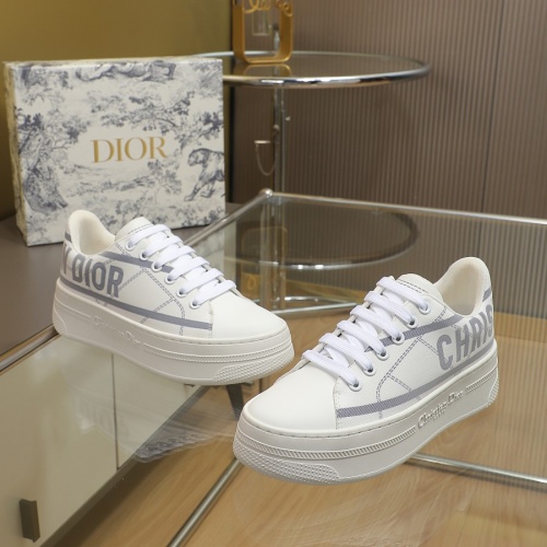 Wholesale Christian Dior Casual Shoes For Women #1224736 $88.00 USD, Wholesale Quality Replica Christian Dior Casual Shoes