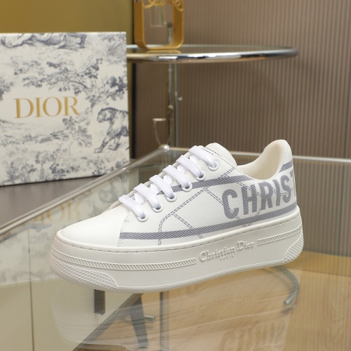 Replica Christian Dior Casual Shoes For Women #1224736 $88.00 USD for Wholesale