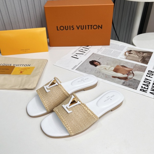 Replica Louis Vuitton Slippers For Women #1224739 $88.00 USD for Wholesale