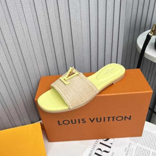 Replica Louis Vuitton Slippers For Women #1224740 $88.00 USD for Wholesale