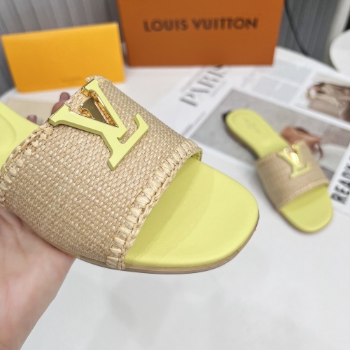 Replica Louis Vuitton Slippers For Women #1224740 $88.00 USD for Wholesale