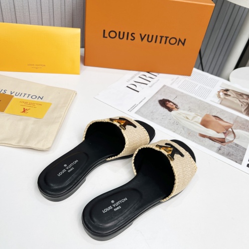 Replica Louis Vuitton Slippers For Women #1224745 $88.00 USD for Wholesale