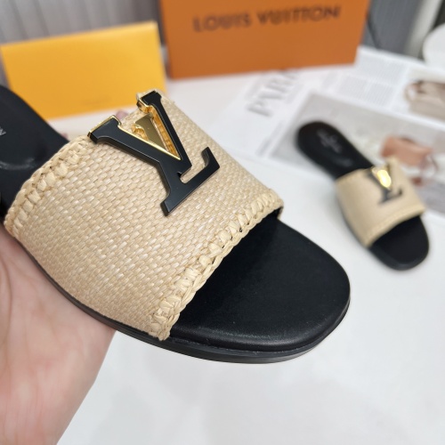 Replica Louis Vuitton Slippers For Women #1224745 $88.00 USD for Wholesale