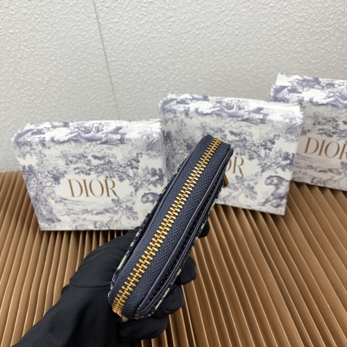 Replica Christian Dior Wallets #1224755 $40.00 USD for Wholesale