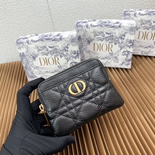 Replica Christian Dior Wallets #1224757 $42.00 USD for Wholesale