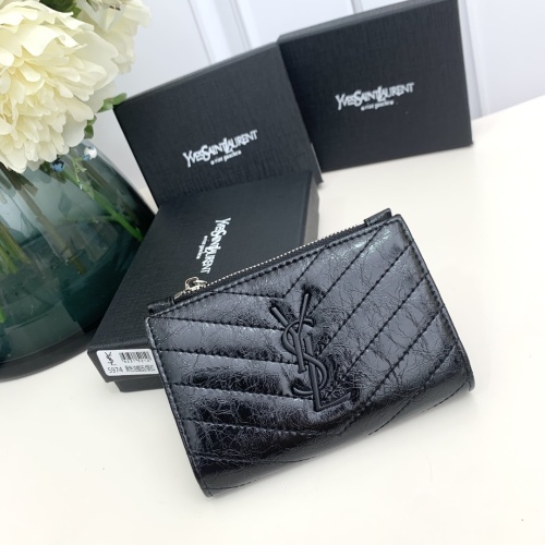 Wholesale Yves Saint Laurent YSL Wallets #1224759 $42.00 USD, Wholesale Quality Replica Yves Saint Laurent YSL Wallets