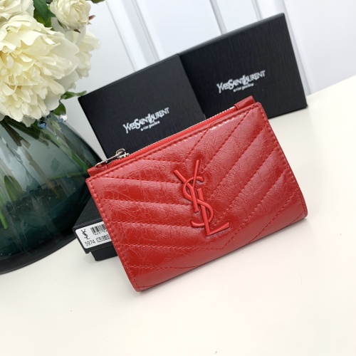 Wholesale Yves Saint Laurent YSL Wallets #1224761 $42.00 USD, Wholesale Quality Replica Yves Saint Laurent YSL Wallets