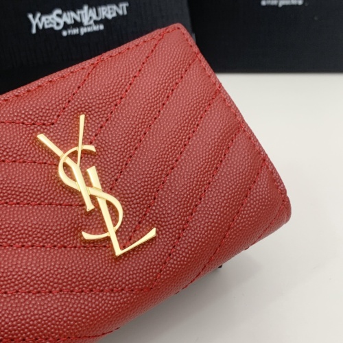 Replica Yves Saint Laurent YSL Wallets #1224762 $42.00 USD for Wholesale