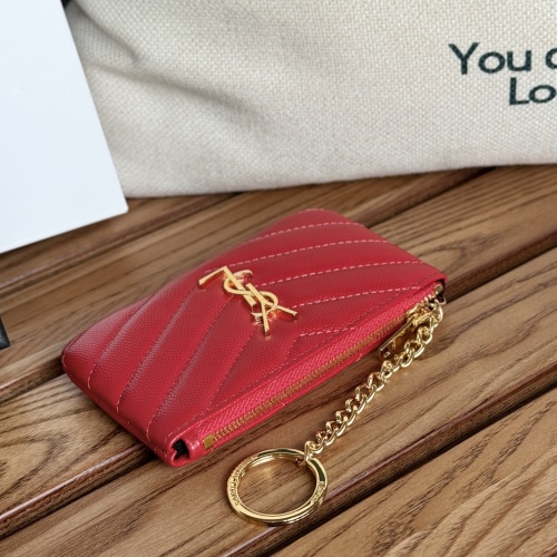 Replica Yves Saint Laurent YSL Wallets #1224781 $64.00 USD for Wholesale