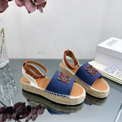 Replica LOEWE Sandal For Women #1224809 $108.00 USD for Wholesale