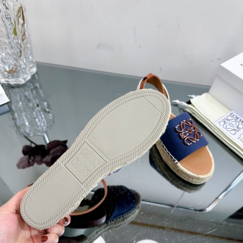 Replica LOEWE Sandal For Women #1224809 $108.00 USD for Wholesale