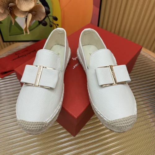 Replica Salvatore Ferragamo Casual Shoes For Women #1224828 $102.00 USD for Wholesale