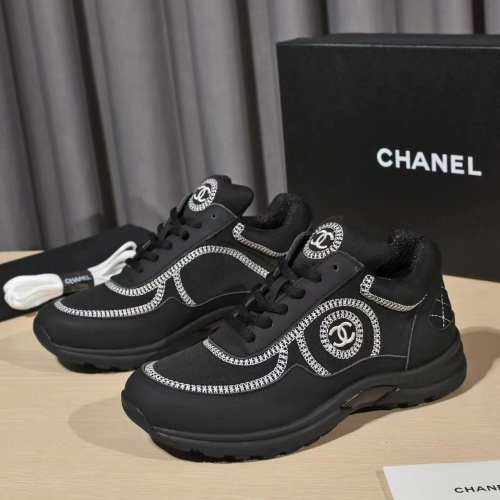 Wholesale Chanel Casual Shoes For Women #1224855 $102.00 USD, Wholesale Quality Replica Chanel Casual Shoes