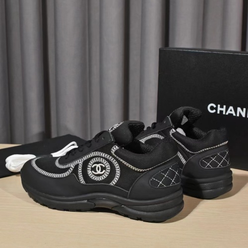 Replica Chanel Casual Shoes For Women #1224855 $102.00 USD for Wholesale