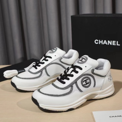 Wholesale Chanel Casual Shoes For Women #1224856 $102.00 USD, Wholesale Quality Replica Chanel Casual Shoes