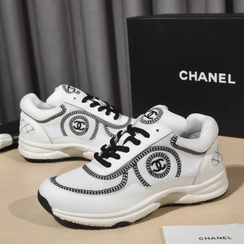 Replica Chanel Casual Shoes For Women #1224856 $102.00 USD for Wholesale