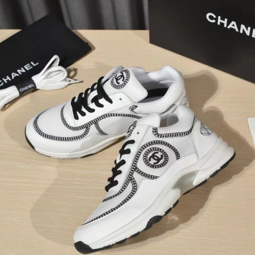 Replica Chanel Casual Shoes For Women #1224856 $102.00 USD for Wholesale