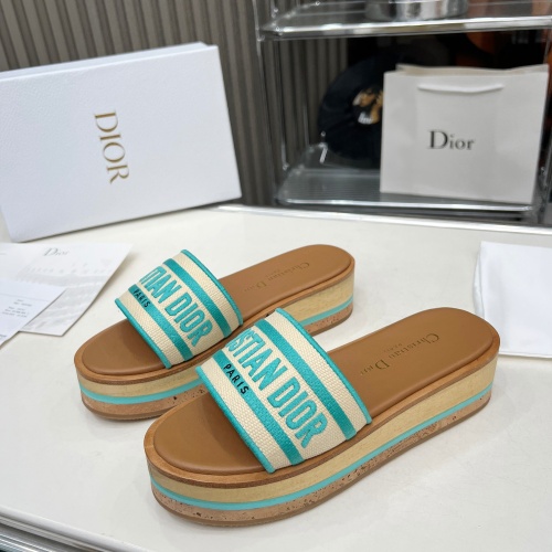 Wholesale Christian Dior Slippers For Women #1224872 $102.00 USD, Wholesale Quality Replica Christian Dior Slippers