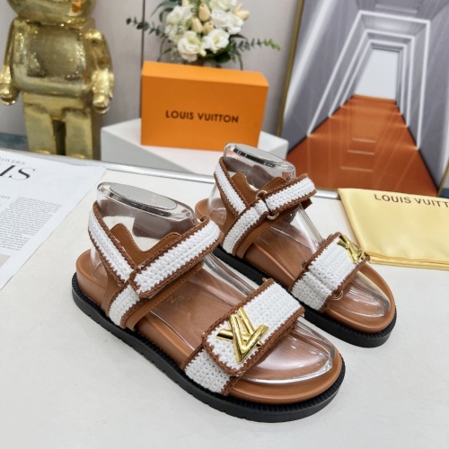 Wholesale Louis Vuitton Sandal For Women #1224875 $96.00 USD, Wholesale Quality Replica Louis Vuitton Sandal