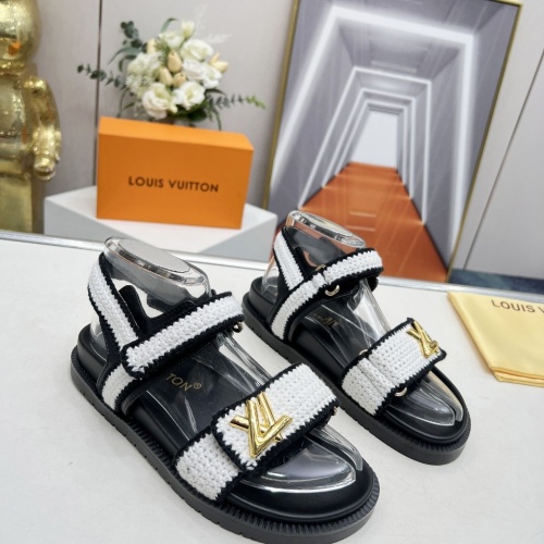 Wholesale Louis Vuitton Sandal For Women #1224876 $96.00 USD, Wholesale Quality Replica Louis Vuitton Sandal