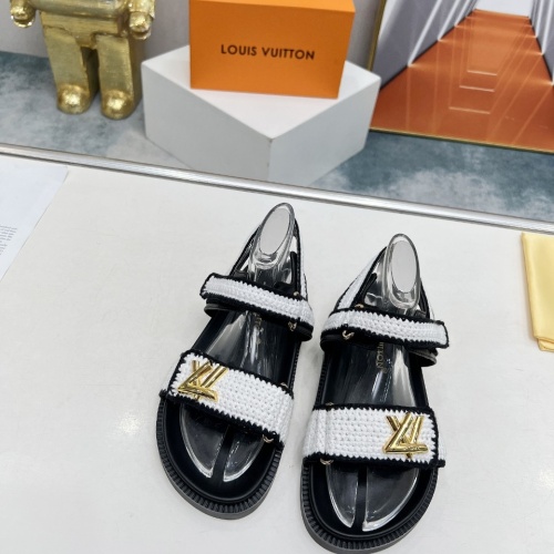 Replica Louis Vuitton Sandal For Women #1224876 $96.00 USD for Wholesale