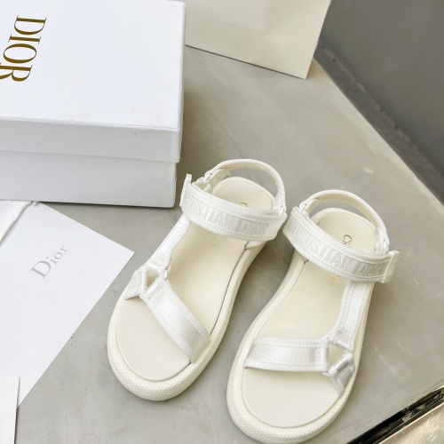 Replica Christian Dior Sandal For Women #1224886 $82.00 USD for Wholesale