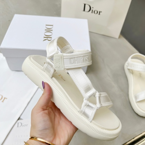 Replica Christian Dior Sandal For Women #1224886 $82.00 USD for Wholesale