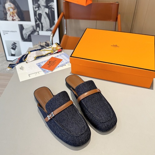 Wholesale Hermes Slippers For Women #1224896 $98.00 USD, Wholesale Quality Replica Hermes Slippers