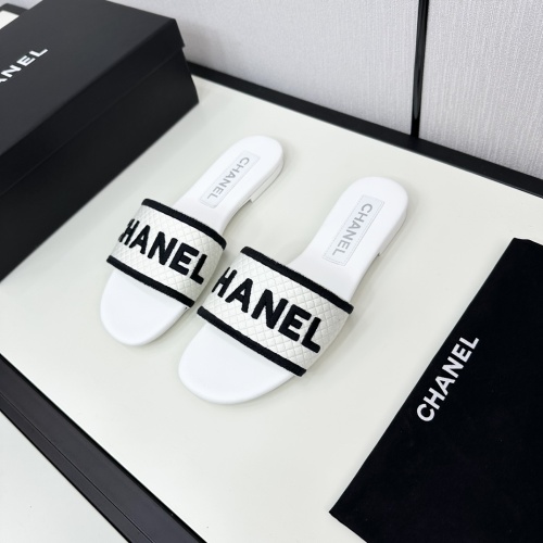 Wholesale Chanel Slippers For Women #1224898 $92.00 USD, Wholesale Quality Replica Chanel Slippers