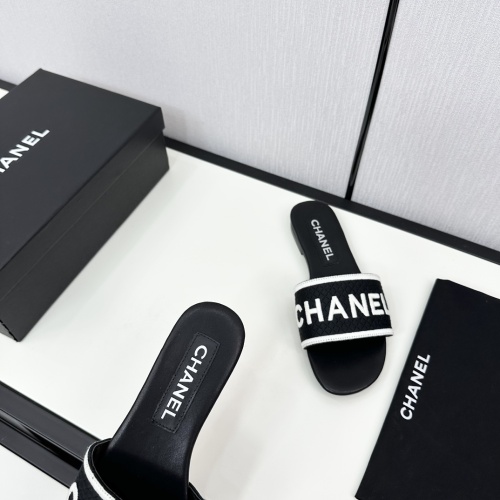 Replica Chanel Slippers For Women #1224901 $92.00 USD for Wholesale