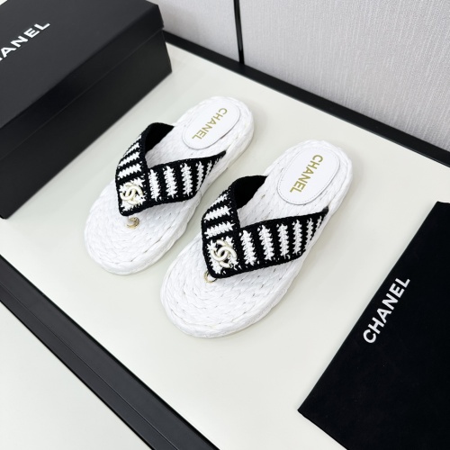 Wholesale Chanel Slippers For Women #1224959 $100.00 USD, Wholesale Quality Replica Chanel Slippers