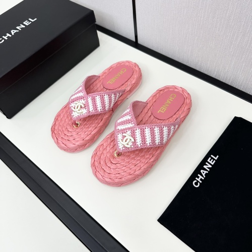 Wholesale Chanel Slippers For Women #1224960 $100.00 USD, Wholesale Quality Replica Chanel Slippers