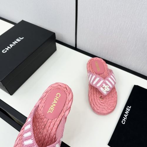 Replica Chanel Slippers For Women #1224960 $100.00 USD for Wholesale