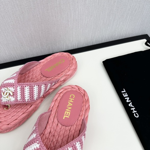 Replica Chanel Slippers For Women #1224960 $100.00 USD for Wholesale