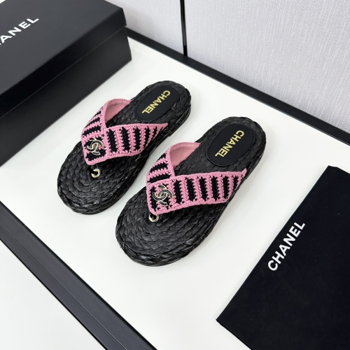 Wholesale Chanel Slippers For Women #1224961 $100.00 USD, Wholesale Quality Replica Chanel Slippers