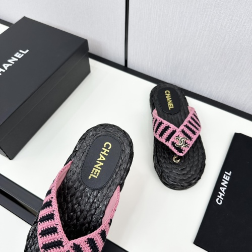 Replica Chanel Slippers For Women #1224961 $100.00 USD for Wholesale