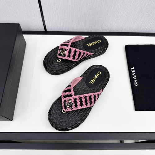 Replica Chanel Slippers For Women #1224961 $100.00 USD for Wholesale