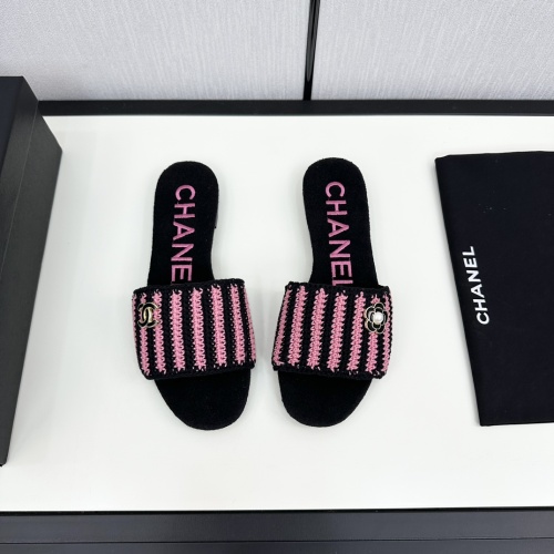 Wholesale Chanel Slippers For Women #1224964 $102.00 USD, Wholesale Quality Replica Chanel Slippers